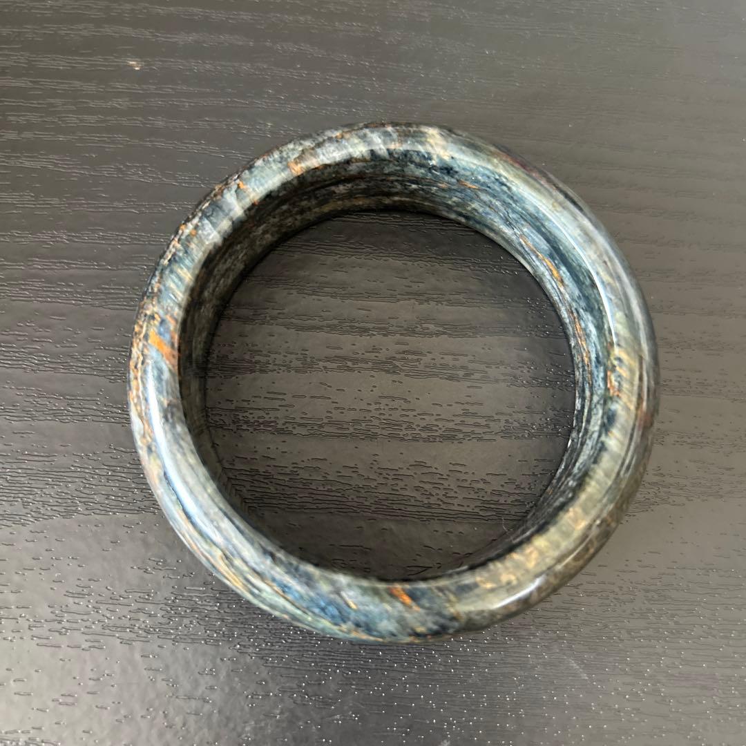 L688)天然ブルーピーターサイト　バングル