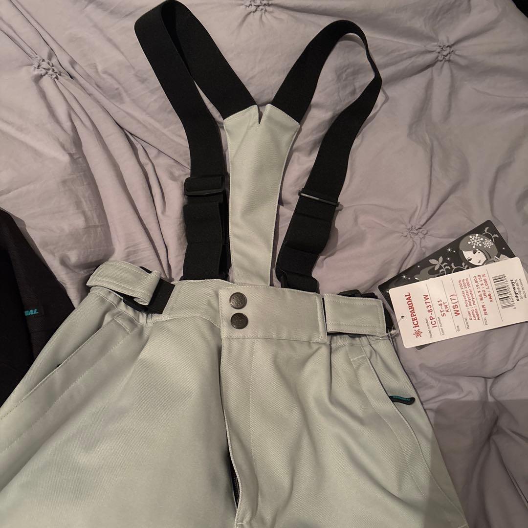 icepardal スキーウェア ブラック/ミント