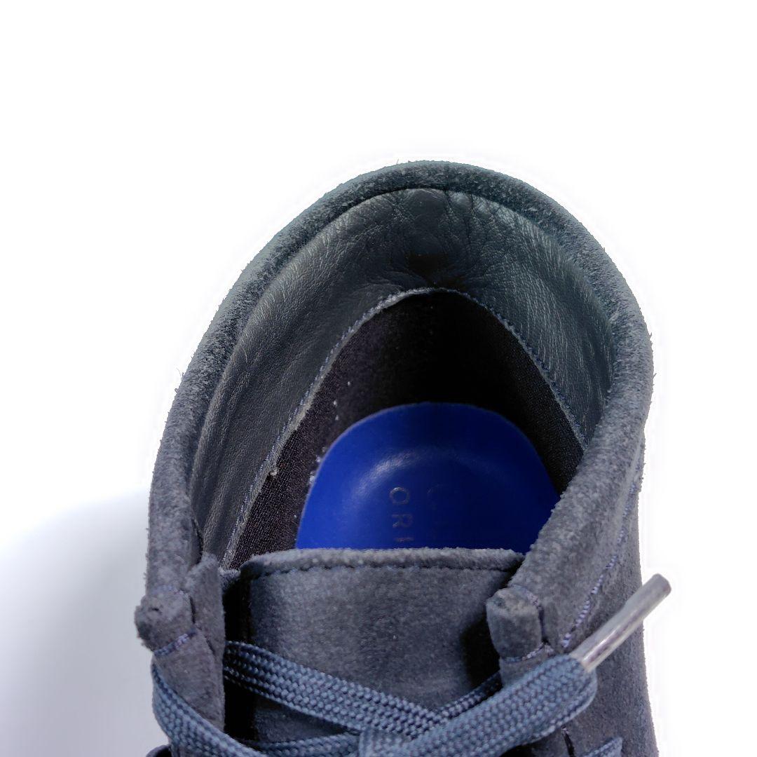 クラークス ワラビー BEAMSBOY別注 24.5 ゴアテックス ネイビー