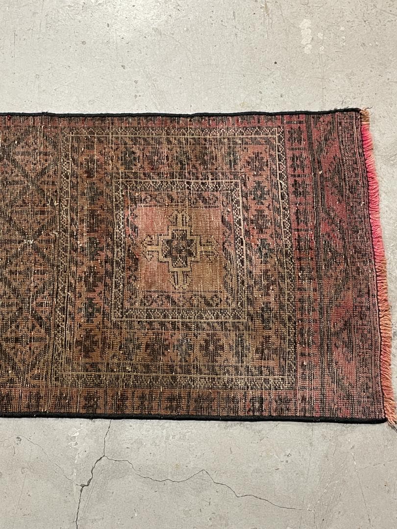 ⚪︎Vintage Rug⚪︎233cm×74cm　バルーチ族　ペルシャ　80s