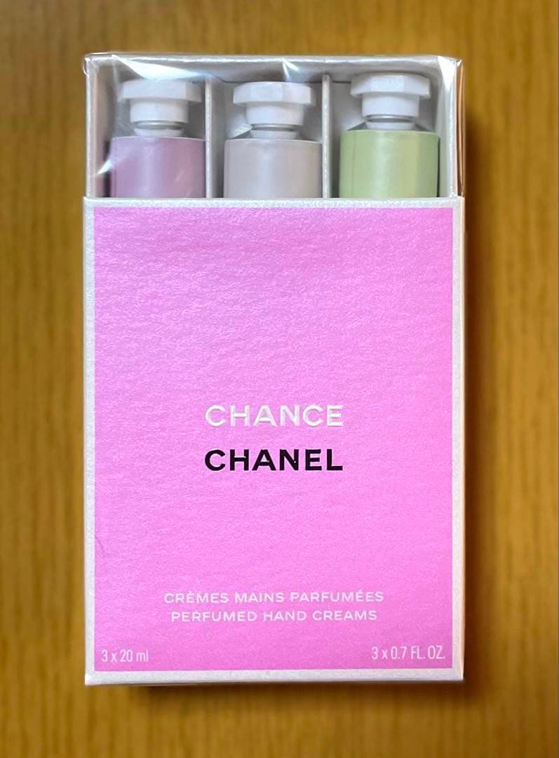 【新品未使用品】CHANEL CHANCE ハンドクリーム 3本セット