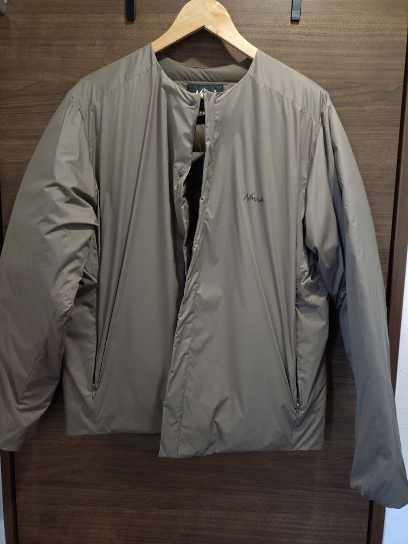 NANGA ベージュ インナーダウン