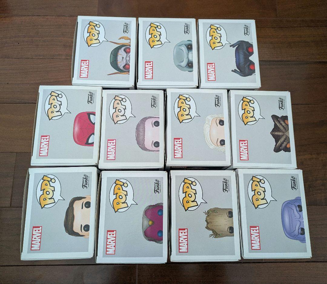 funko pop マーベル アベンジャーズ １１点セット