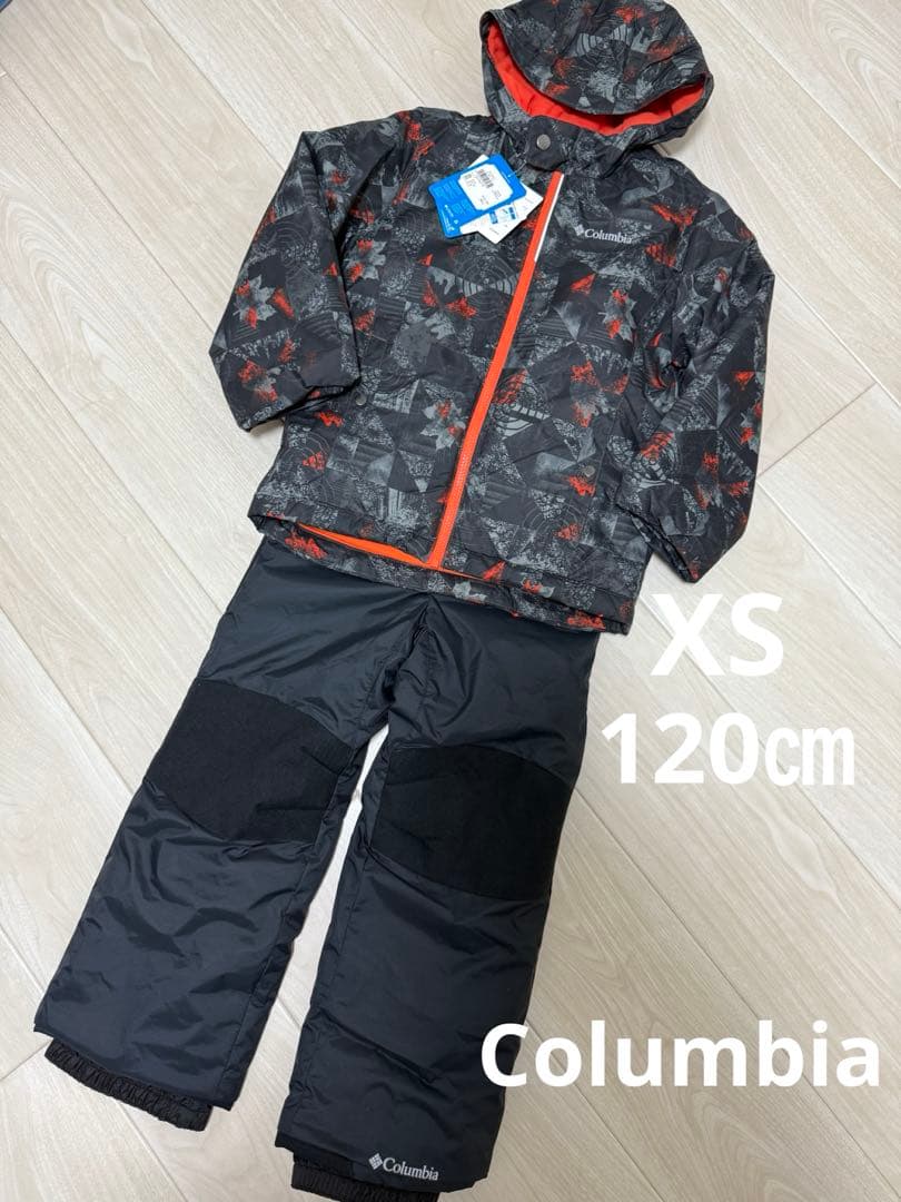 Columbia スキーウェア　XS 120㎝　黒系