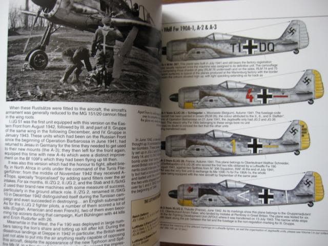 洋書 Focke Wulf FW 190: From 1940-1945