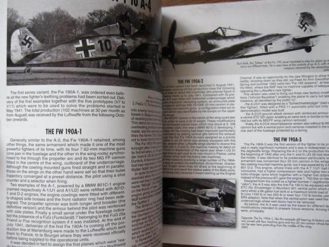 洋書 Focke Wulf FW 190: From 1940-1945