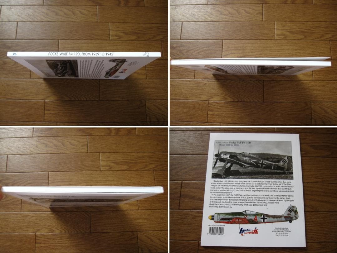 洋書 Focke Wulf FW 190: From 1940-1945