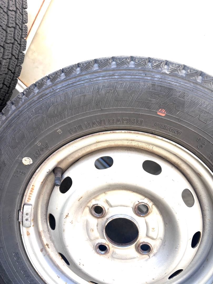 145/80r12 、2本のみ／必ず4本セットで販売（出品2と合わ せて)23年