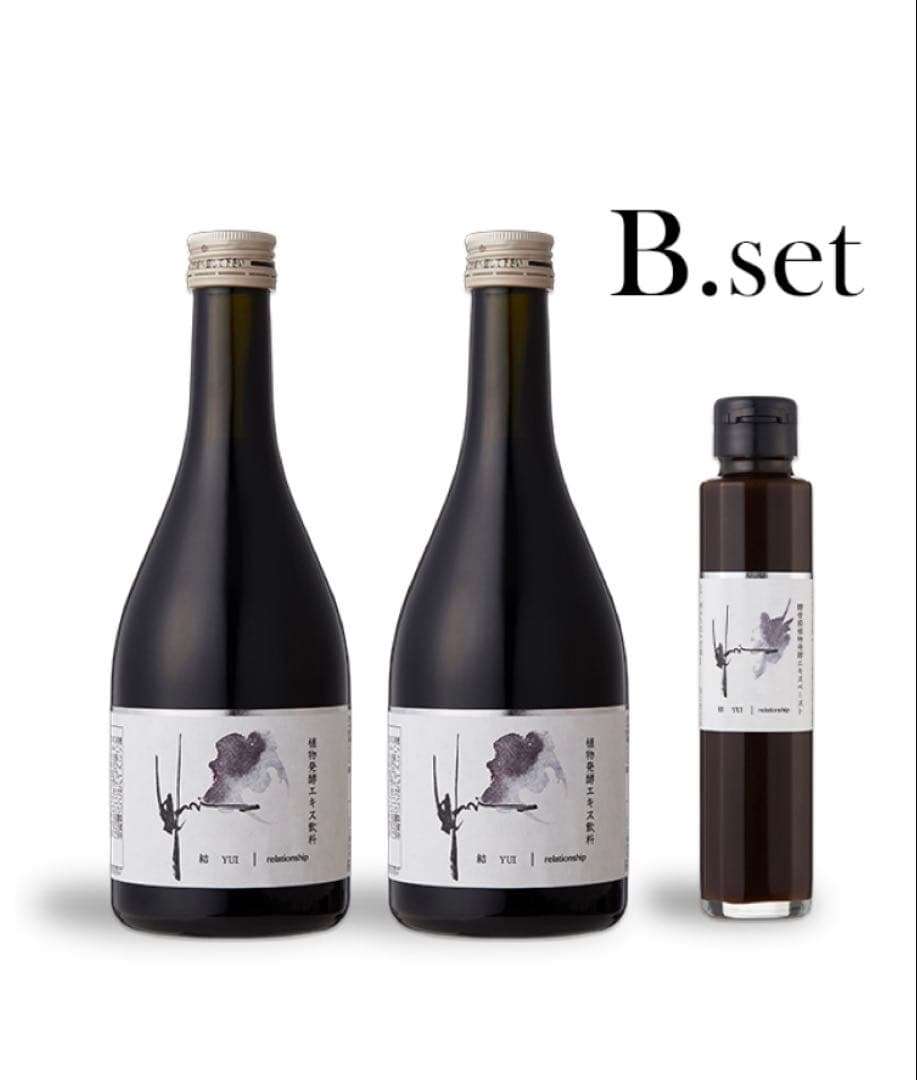 結ドリンク　結ペースト　セット　植物発酵エキスペースト　植物発酵ドリンク