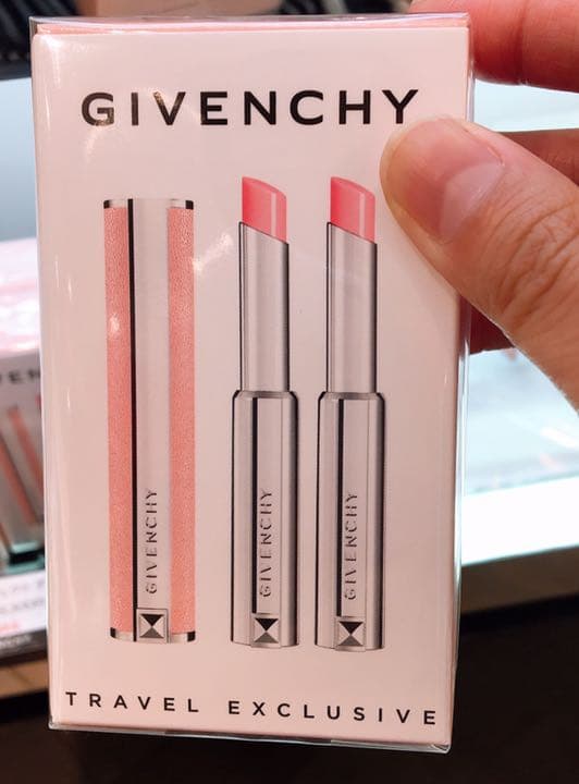 免税店DFL限定！！GIVENCHYジバンシー ミニリップセット