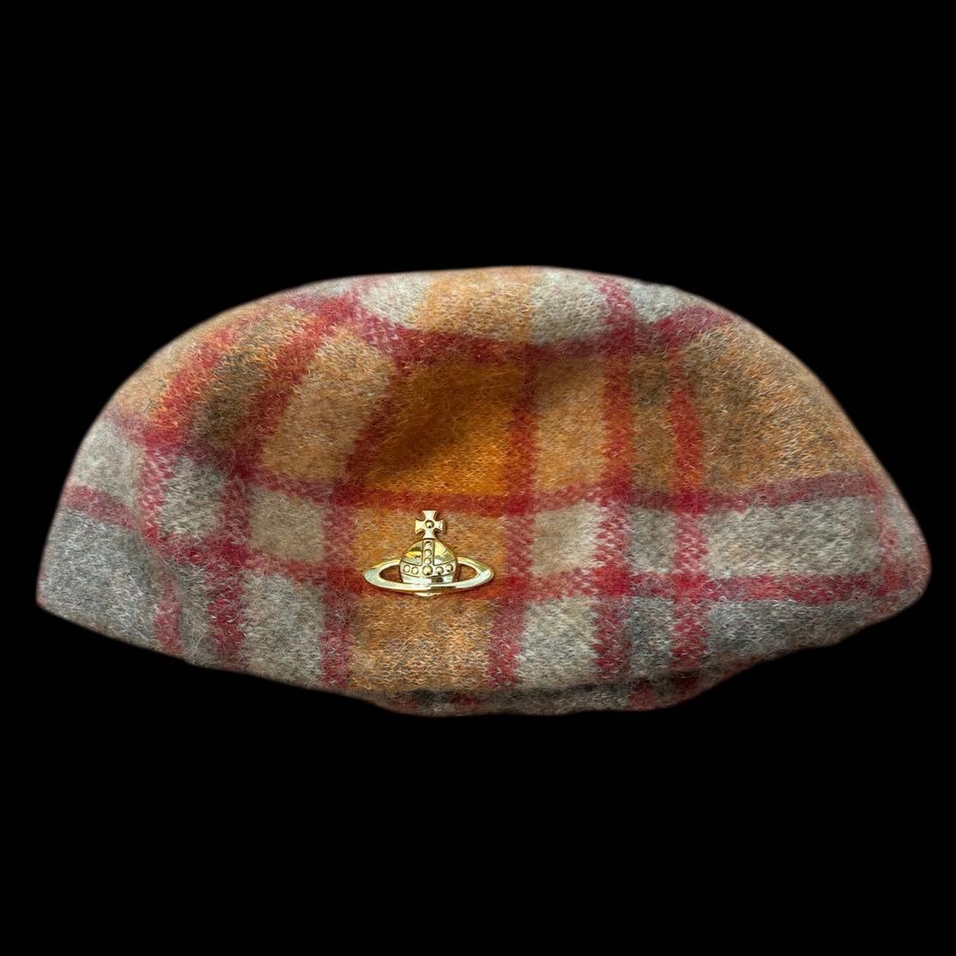 Vivienne Westwood ベレー帽 チェック柄 Y2K NANA