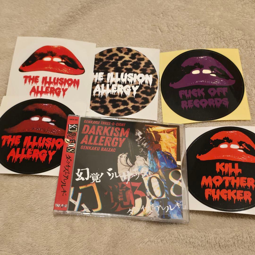 DARKISM ALLERGY 幻覚308 ステッカー付き