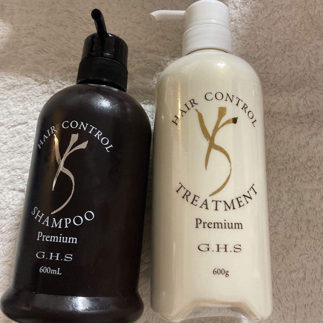 新品 G.H.S. プレミアムシャンプー&トリートメントセット 600ml