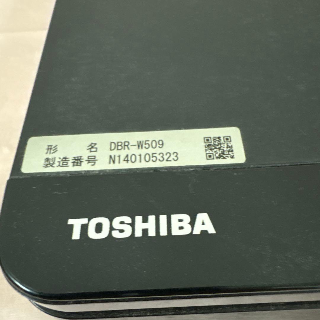 TOSHIBA DBR-W509 ブルーレイレコーダー