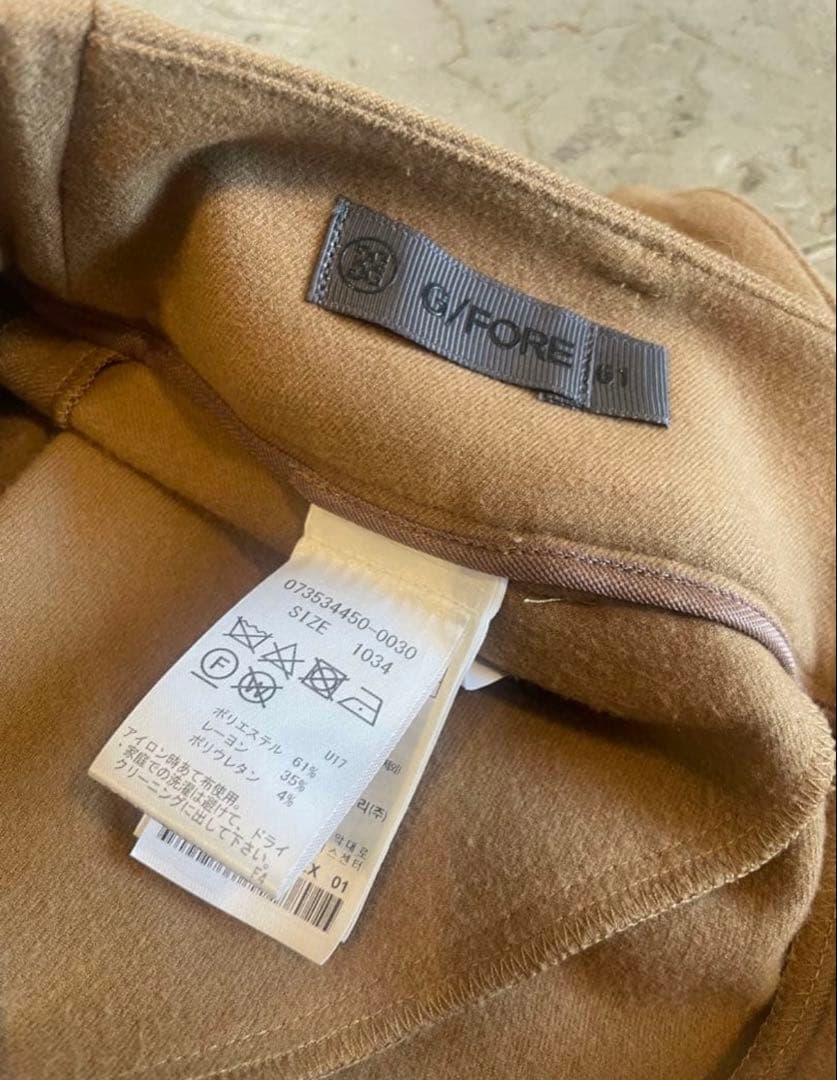 G/FORE ブラウン ゴルフパンツ