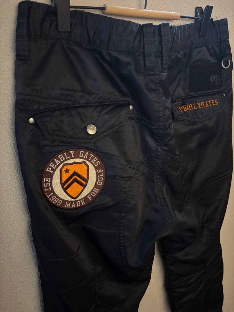 PEARLY GATES パーリーゲイツ　中綿パンツ ブラック　サイズ4