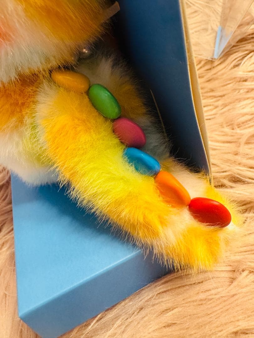 海外限定 ジモモ LABUBU レインボー ぬいぐるみ