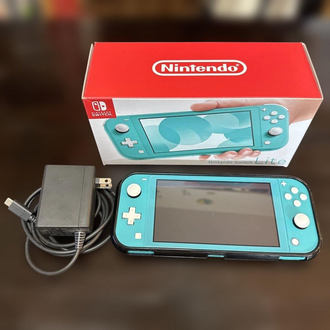 極美品　Nintendo Switch Lite ターコイズ