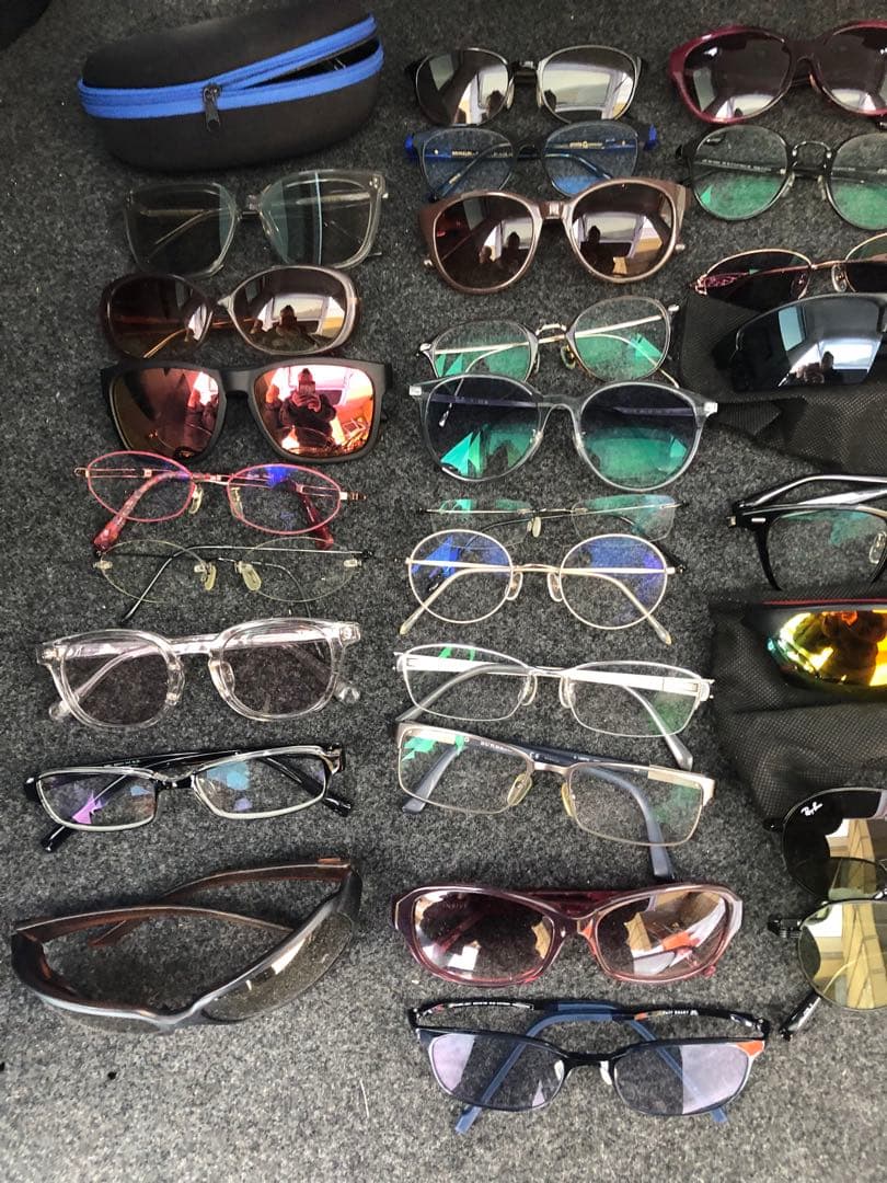 メガネ サングラス 大量 まとめ売り 眼鏡 レイバン　Burberry 約43本