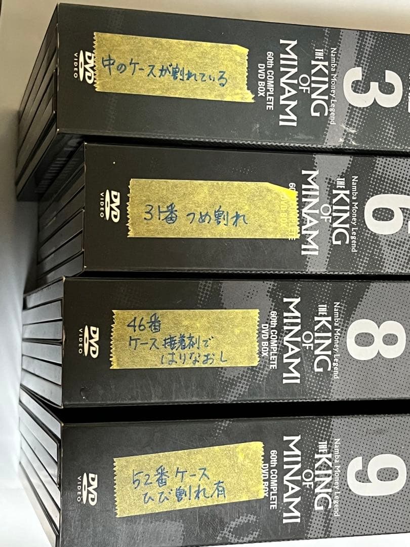難波金融伝 ミナミの帝王 60th COMPLETE DVD BOX