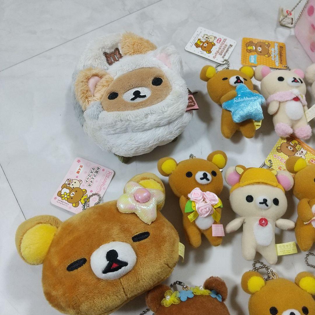 新品　多数　リラックマ　コリラックマ　マスコット　キーホルダー　ぬいぐるみ
