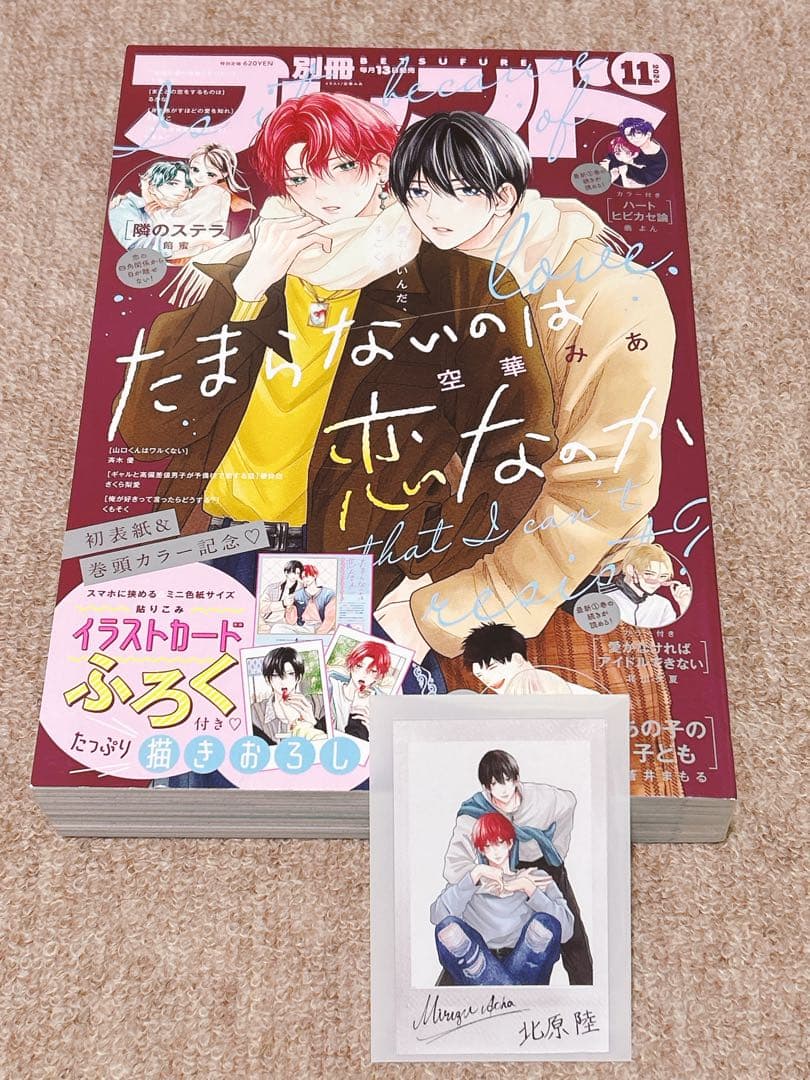 別冊フレンド 2024年11月号 たまらないのは恋のか　チェキ風カード付き