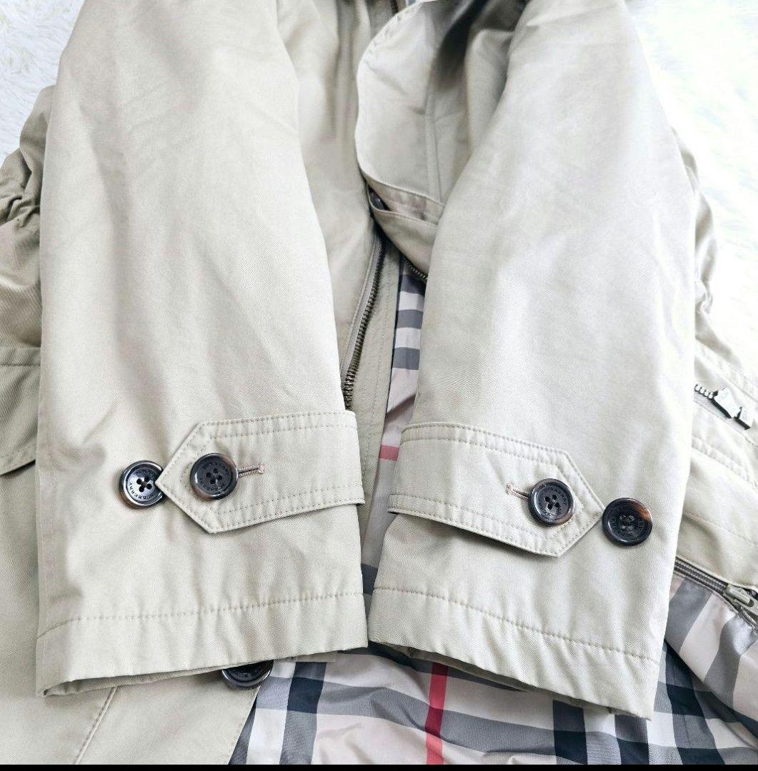バーバリーロンドン ダウン ライナー 4way ステンカラー