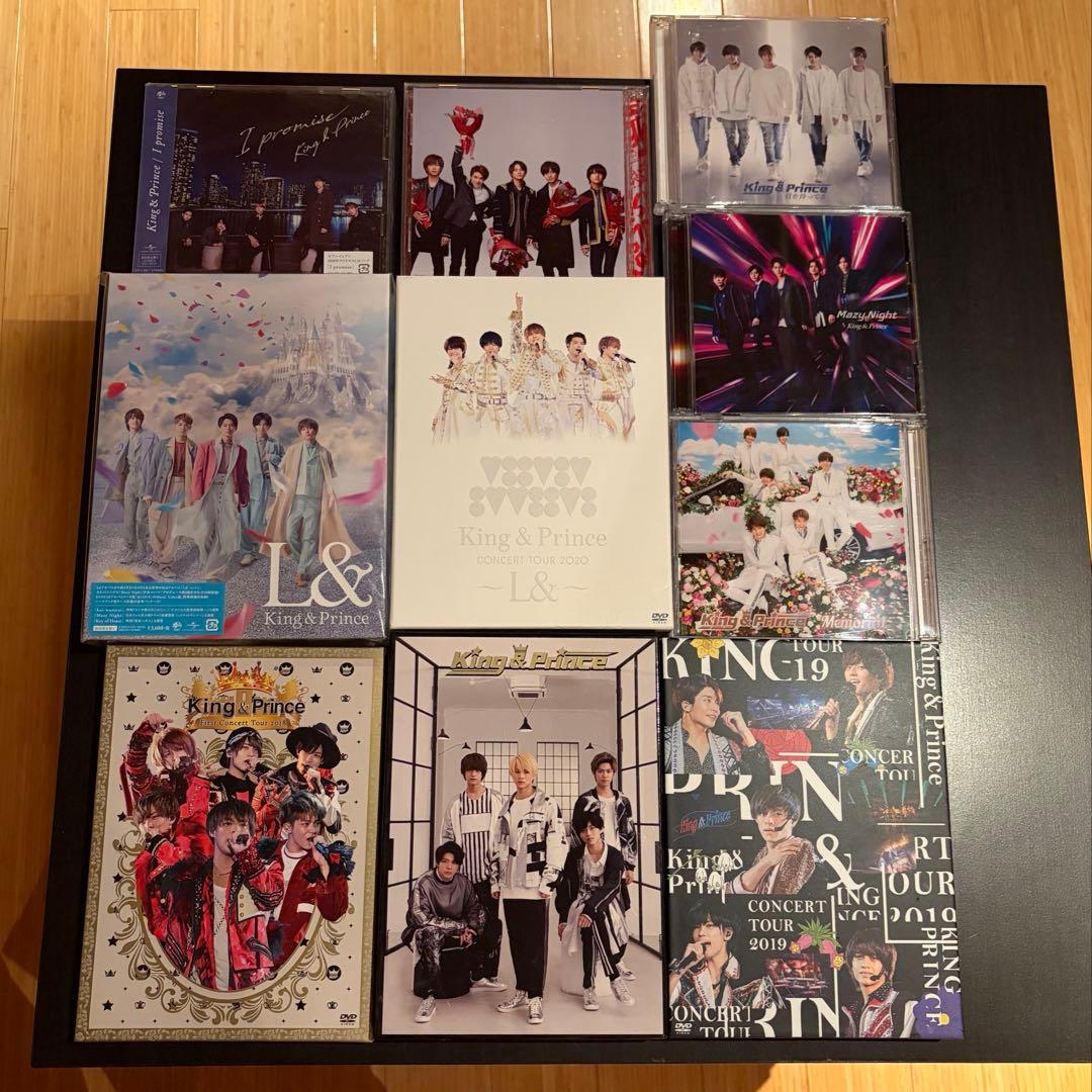 King & Prince アルバム、ライブビデオ、シングル