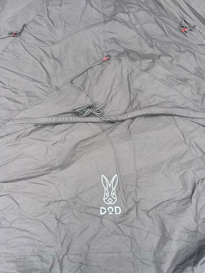 【美品】DOD ワンポールテントRX （M） T3-949-BK