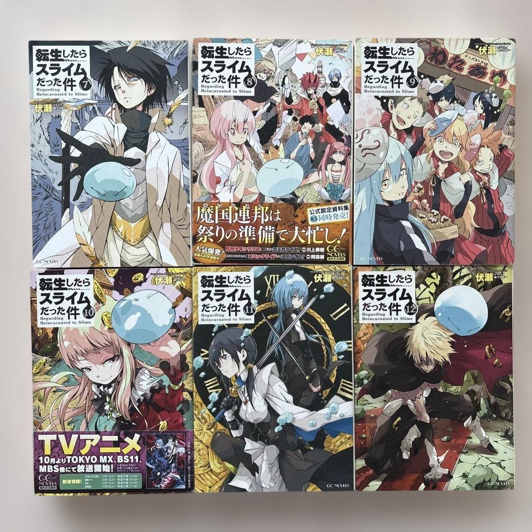 転生したらスライムだった件 1−23＋8.5＋13.5巻＋番外編小説 計26冊