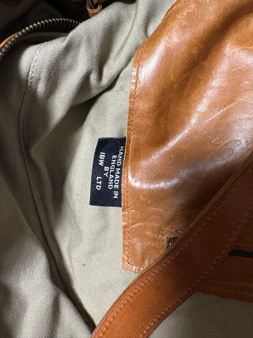 ミハラヤスヒロ ドラムバッグ レザーバッグ