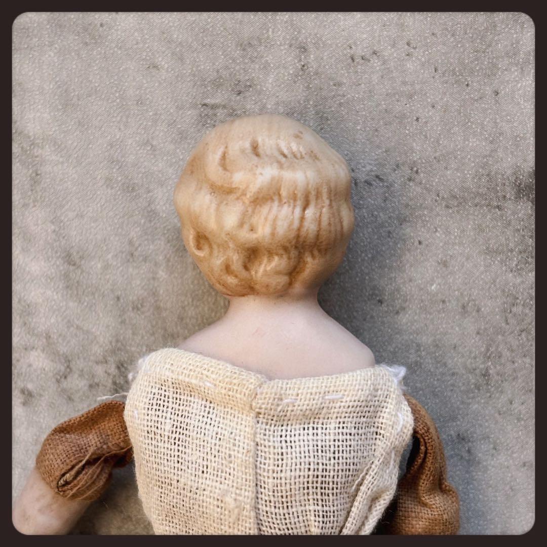 レアアンティーク ハイランドメアリーの少女　 パリアンドール　チャイナヘッド