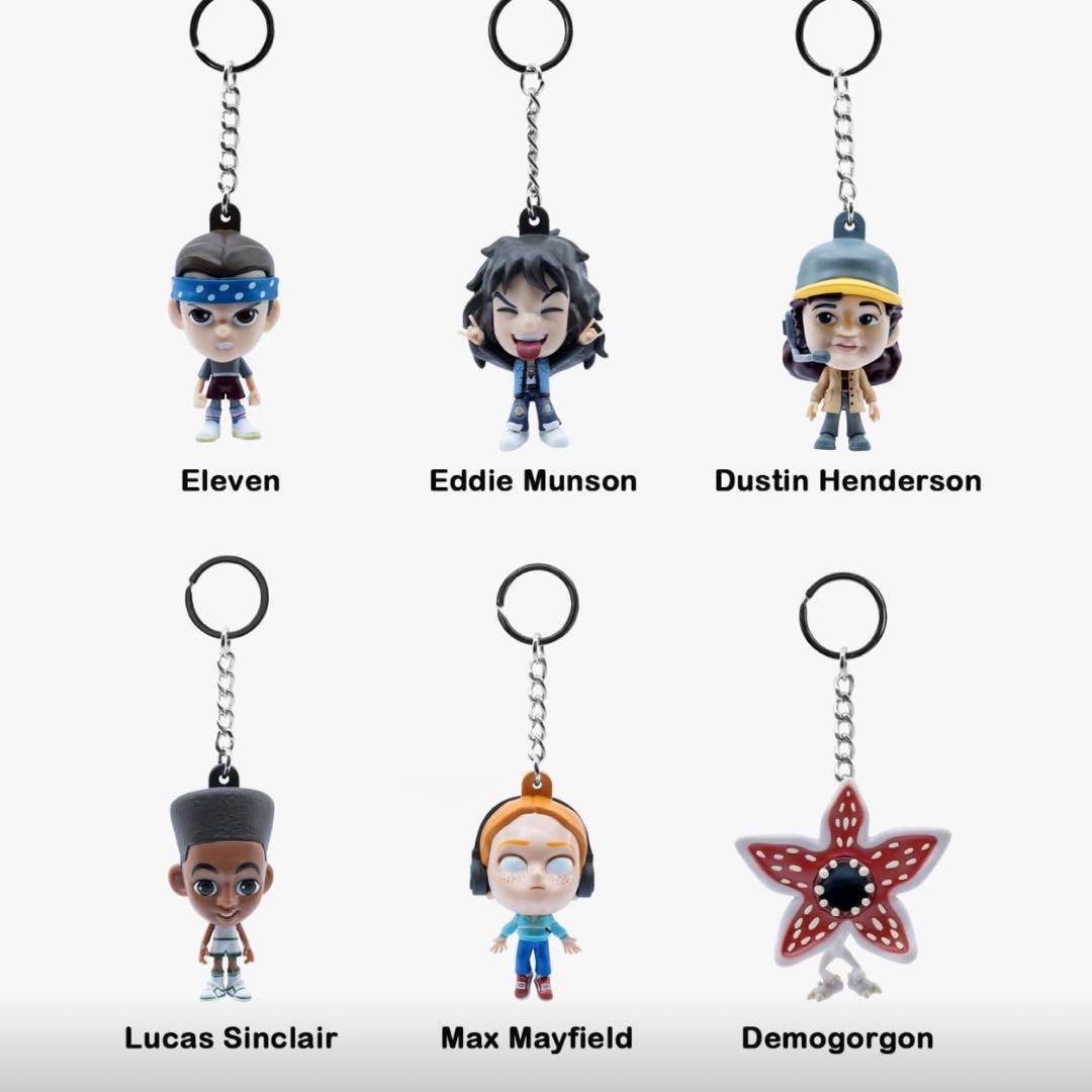 ストレンジャーシングス STRANGER THINGS キーホルダー 6点セット