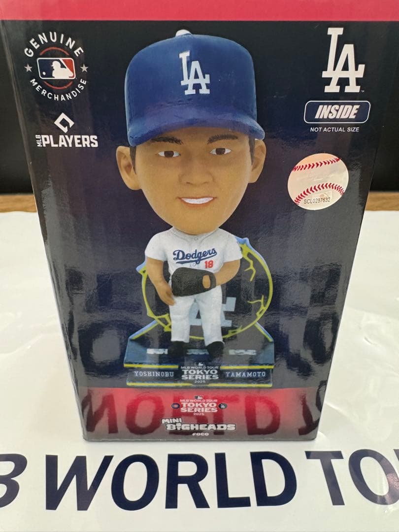 東京シリーズ2025ドジャース山本由伸ボブルヘッド