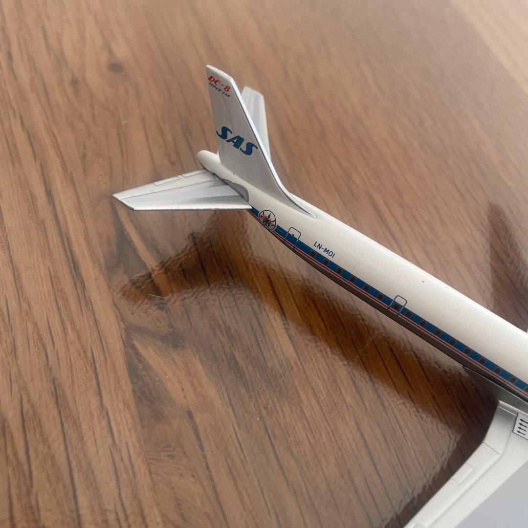 SAS. AeroClassics DC-8 1:400スケールモデル