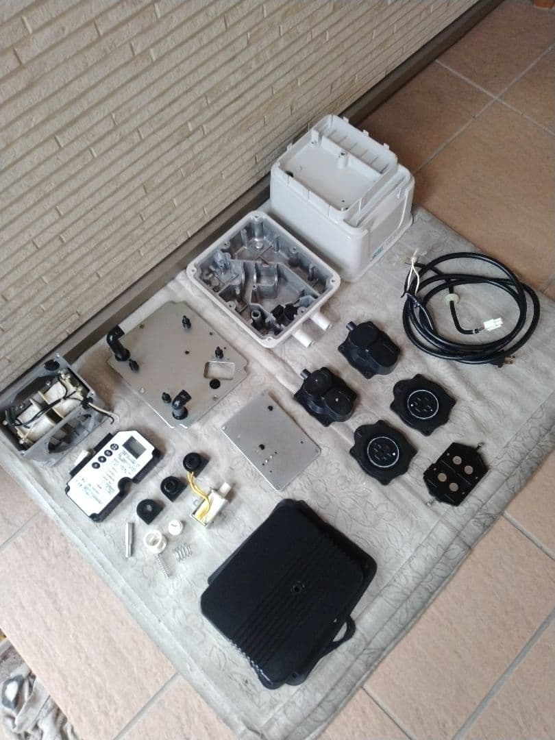 安永（EP-80E-L）80L】366　エアポンプ　ブロワー　浄化槽