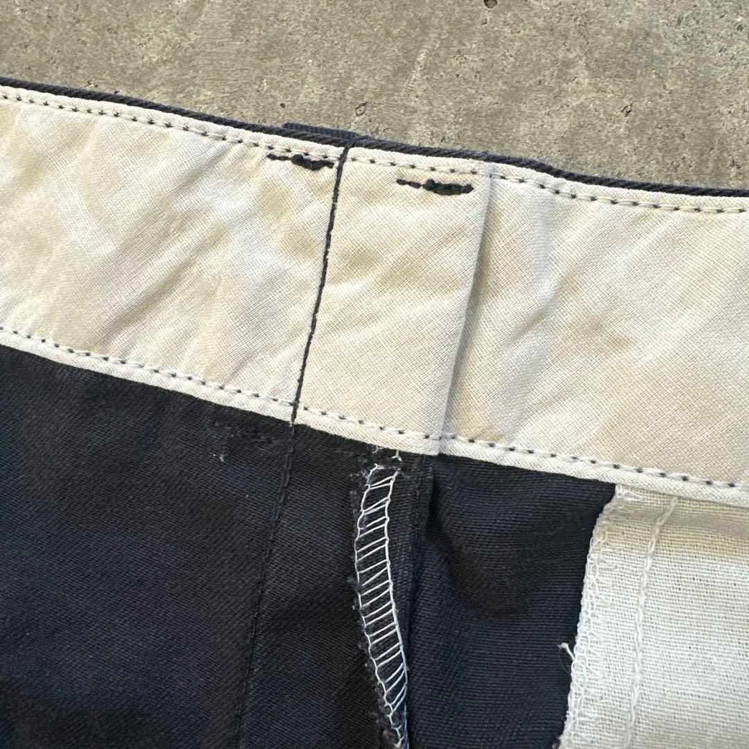 90s USA製 Dickies874 ブラック チノパン ワークパンツ　W34