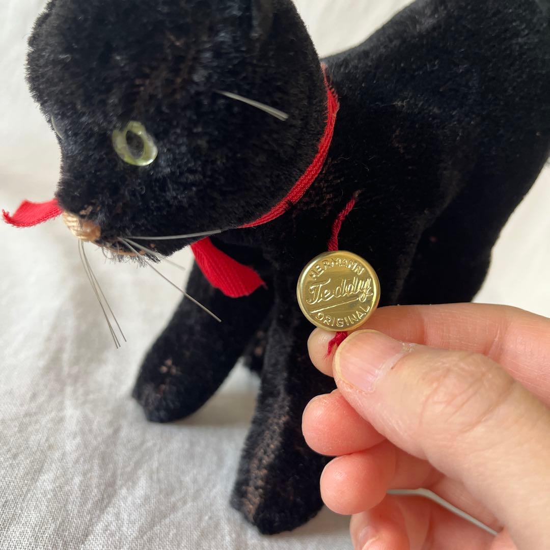 アンティーク　ドイツ　黒ねこ　トムキャット