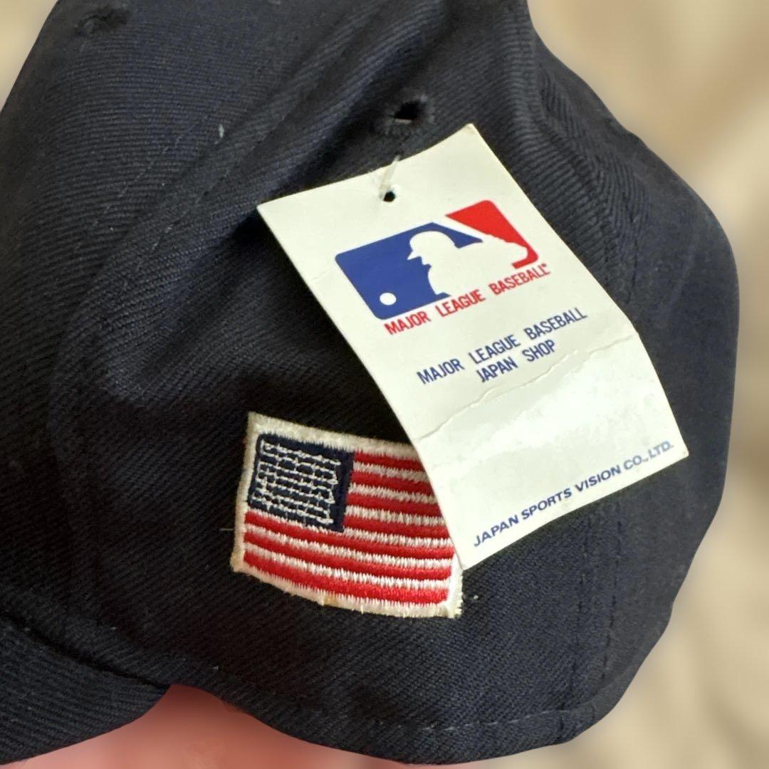 【デッドストック】90s USA製 ニューエラ ヤンキース キャップ 7 3/8