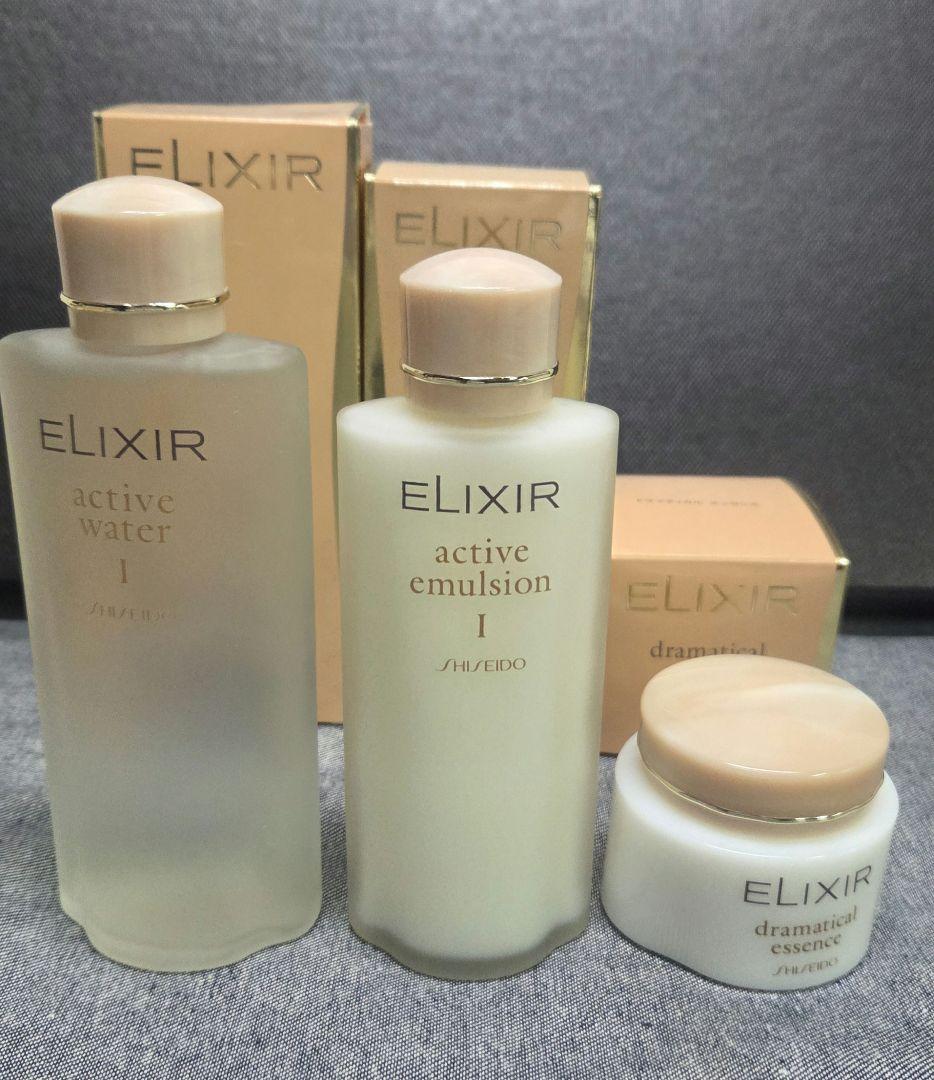ELIXIRエリクシール化粧水乳液ジェル状美容液セット