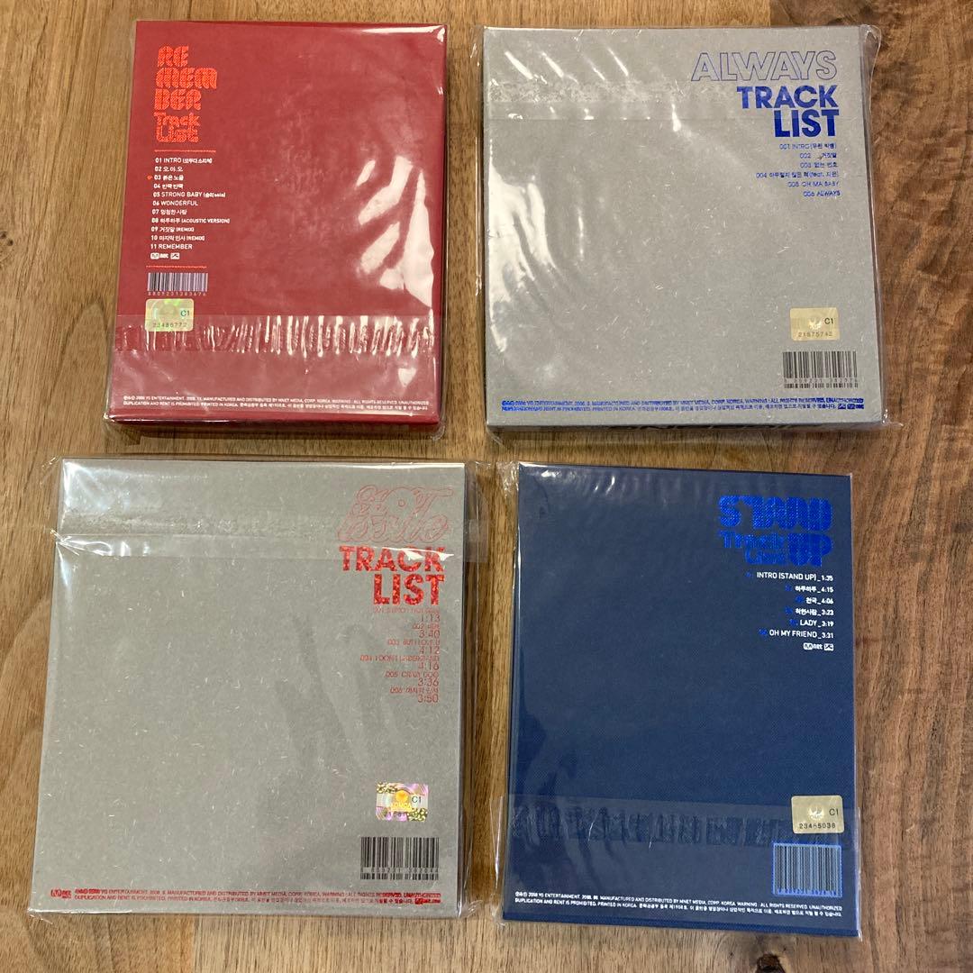 【レア】BIGBANG MINI 1, 2, 3 、REMEMBER VOL.2