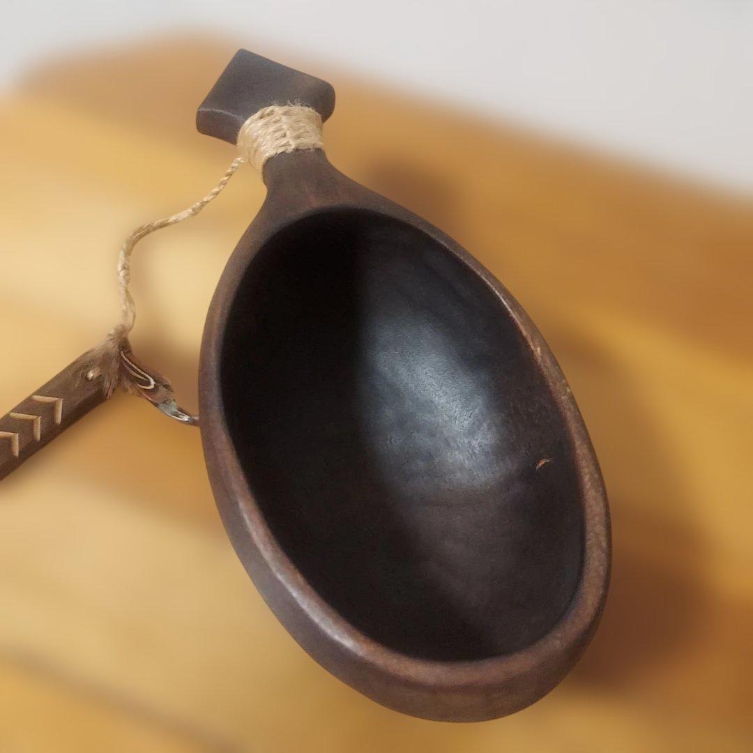 ククサ　木製カップ　キャンプ　アウトドア