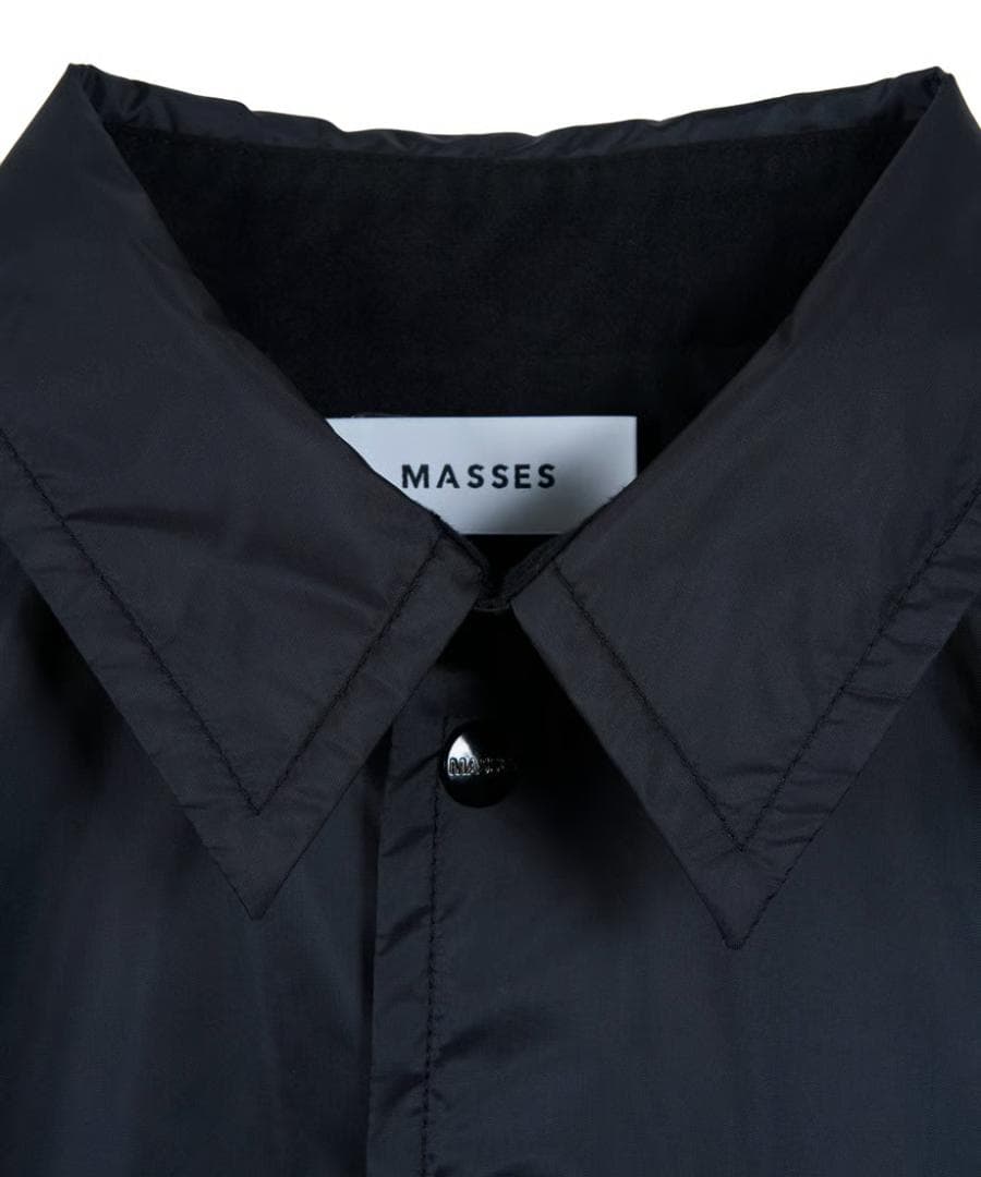 VANSON × MASSES NYLON JKT コーチ ジャケット 黒 S