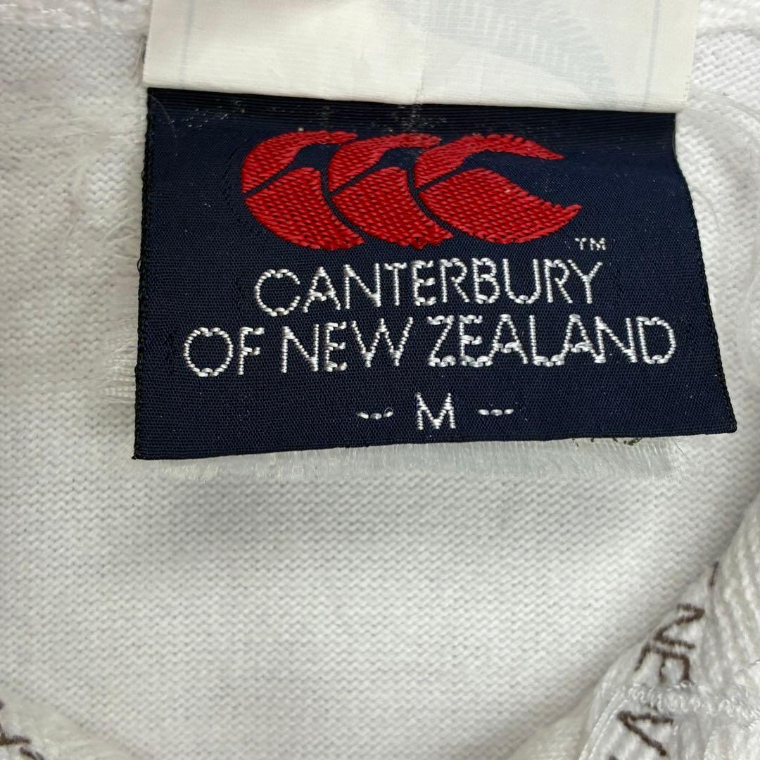 90s CANTERBURY ラガーシャツ オールブラックス ユニフォーム