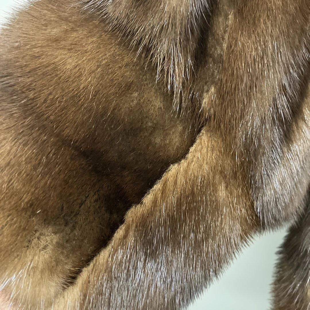 最高級　SAGA MINK サガミンク　ロングファーコート　Y