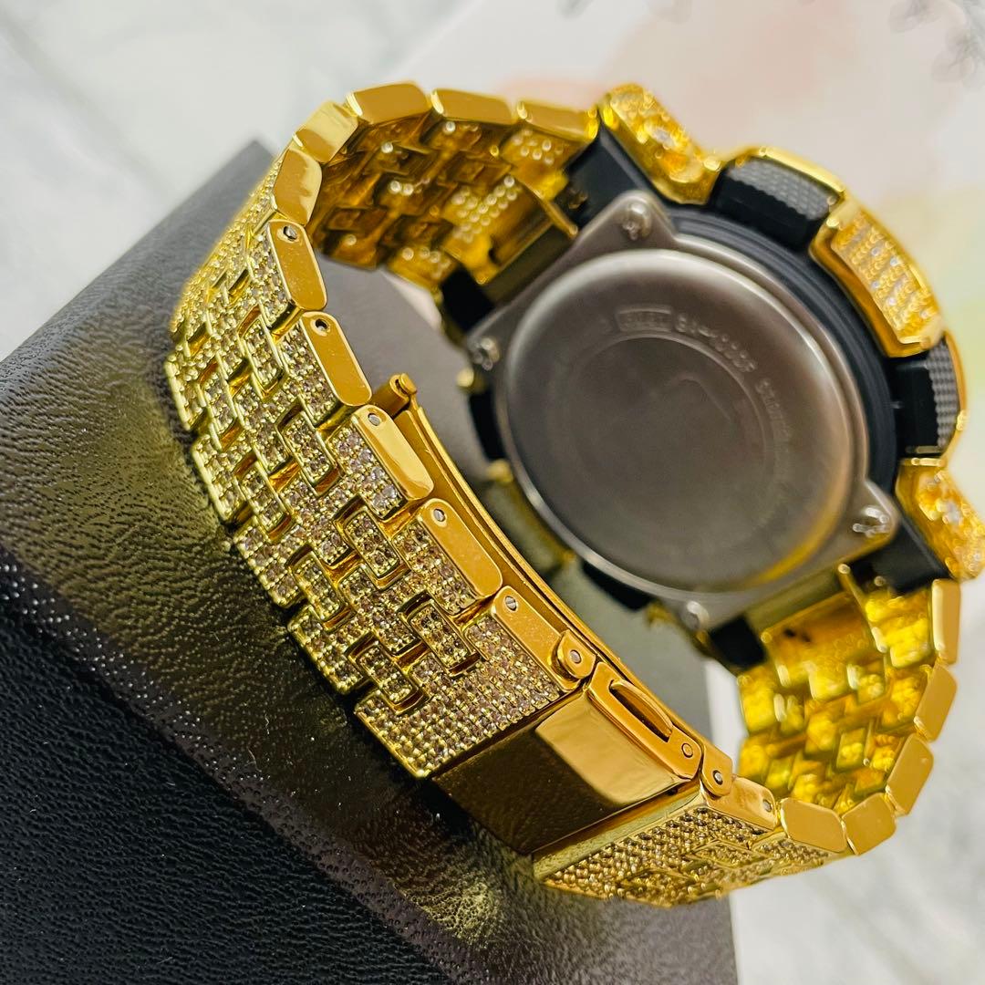 【新品】CASIO G-SHOCK レインボーカスタム仕様 腕時計 GA-100