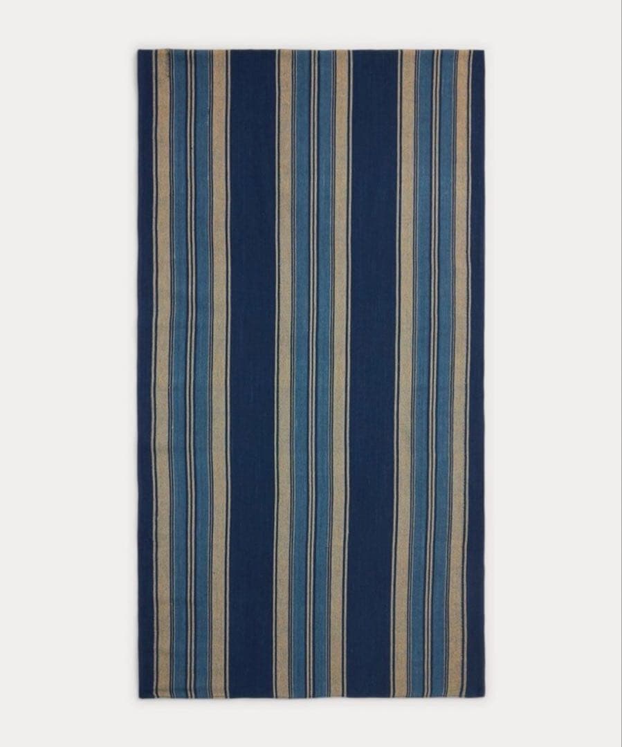 新品*RRL*ハンドウーブン ストライプド コットン スカーフ*ダブルアールエル