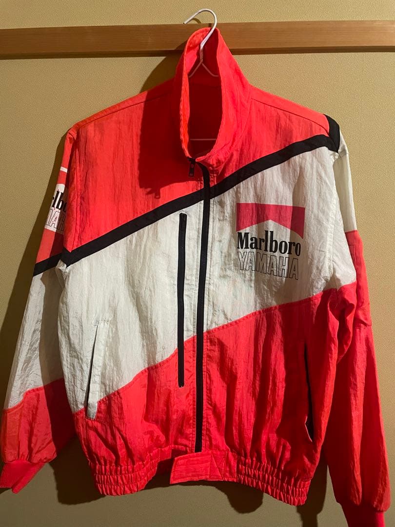 Marlboro YAMAHAナイロンジャケット マルボロ　ヤマハ