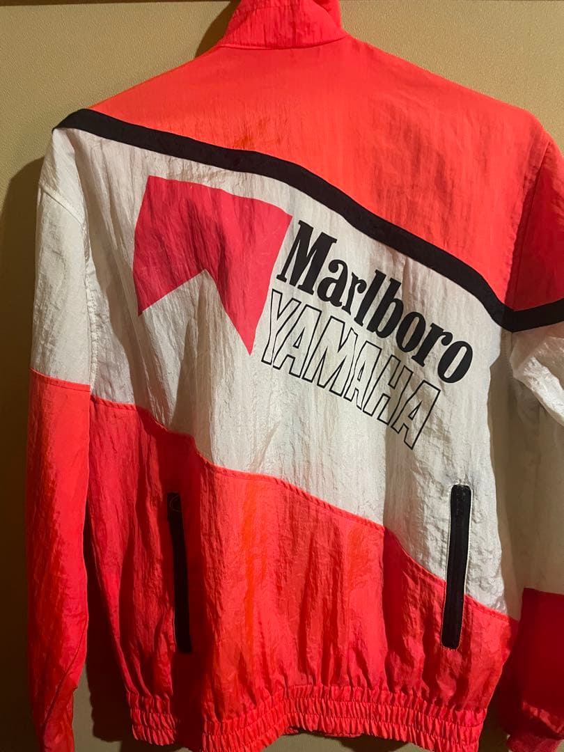 Marlboro YAMAHAナイロンジャケット マルボロ　ヤマハ