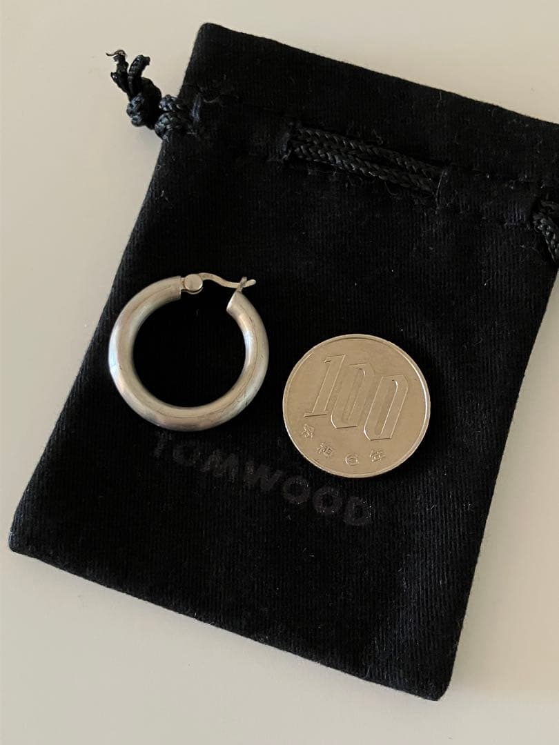 TOMWOOD シルバー ピアス(片耳用)